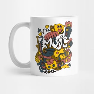 Music Doodle Mug